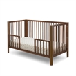 Sorelle Happy Lux 3-in-1 Convertible Crib in Walnut