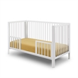 Sorelle Happy Lux 3-in-1 Convertible Crib in White