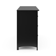 Stork Craft Kenton 5 Drawer Universal Dresser in Gray