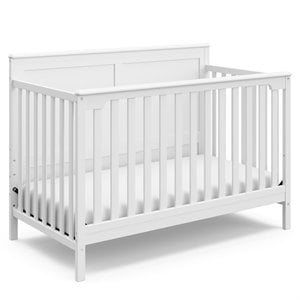 Storkcraft Alpine 4 in 1 Convertible Crib in White