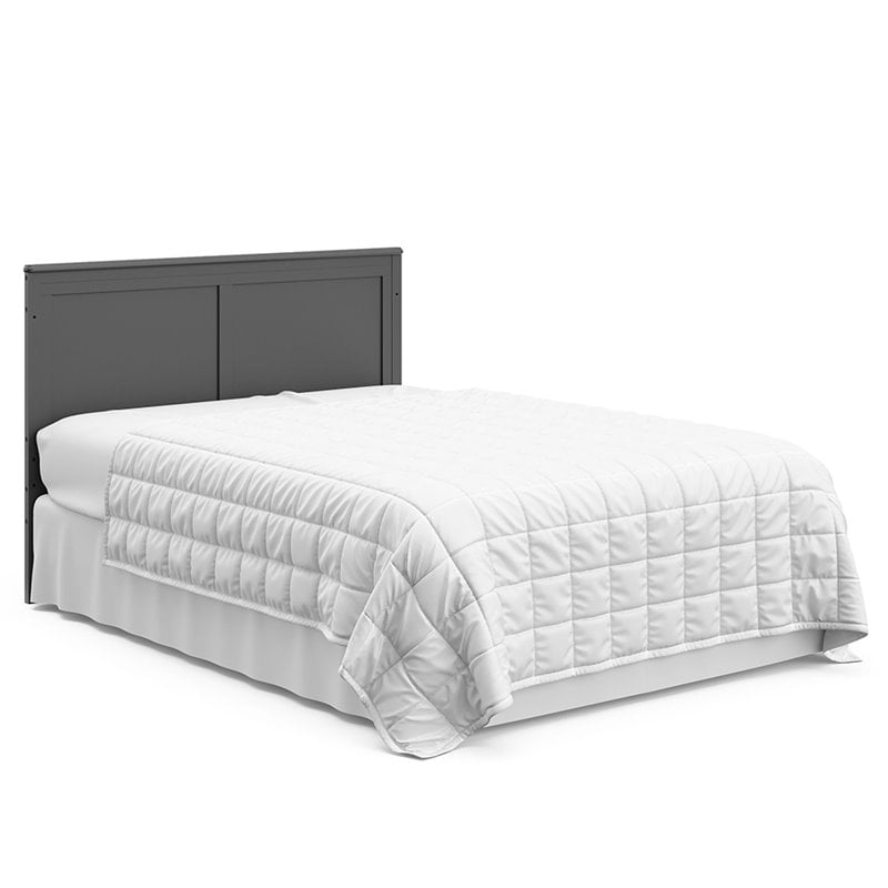 Storkcraft Alpine 4 in 1 Convertible Crib in Gray