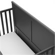 Storkcraft Alpine 4 in 1 Convertible Crib in Gray