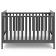 Storkcraft Nestling 3 in 1 Convertible Crib in Gray