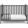 Storkcraft Nestling 3 in 1 Convertible Crib in Gray