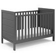 Storkcraft Nestling 3 in 1 Convertible Crib in Gray