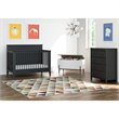 Storkcraft Solstice 4 in 1 Convertible Crib in Gray