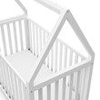 Storkcraft Orchard 5 in 1 Canopy Convertible Crib in White