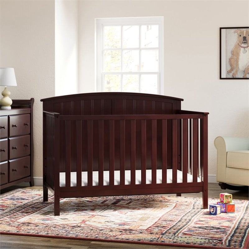 Storkcraft Steveston 4 in 1 Convertible Crib in Espresso