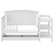 Storkcraft Steveston 3 Piece Convertible Crib Set in White