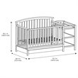 Storkcraft Steveston 3 Piece Convertible Crib Set in White