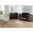 Storkcraft Steveston 3 Piece Convertible Crib Set in Espresso