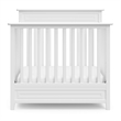 Storkcraft Petal Mini 4 in 1 Convertible Crib in White