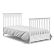 Storkcraft Petal Mini 4 in 1 Convertible Crib in White