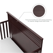Storkcraft Homestead 4 in 1 Convertible Crib with Drawer in Espresso