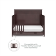 Storkcraft Homestead 4 in 1 Convertible Crib with Drawer in Espresso