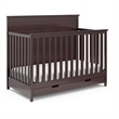Storkcraft Homestead 4 in 1 Convertible Crib with Drawer in Espresso