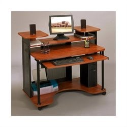 Studio RTA Wood Black & Cherry Computer Desk 017342188594  