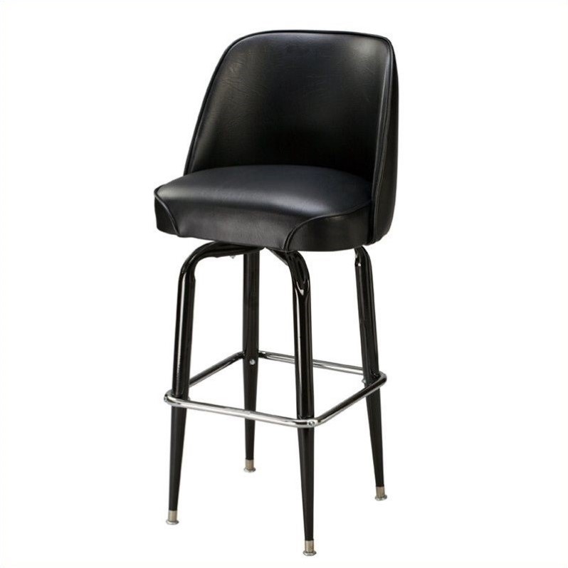 Regal Seating Ribiero 30 High Retro Straight Leg Swivel Bar Stool