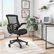 Techni Mobili Mid Back Mesh Adjustable Office Chair in Black