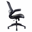 Techni Mobili Mid Back Mesh Adjustable Office Chair in Black