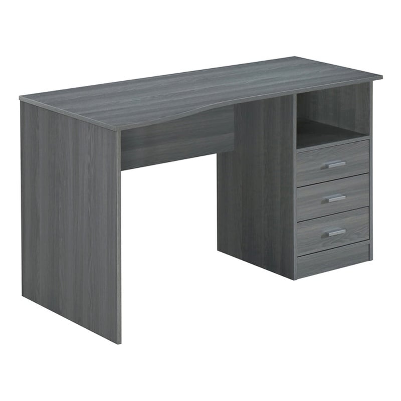 Techni Mobili Classic Writing Desk in Gray