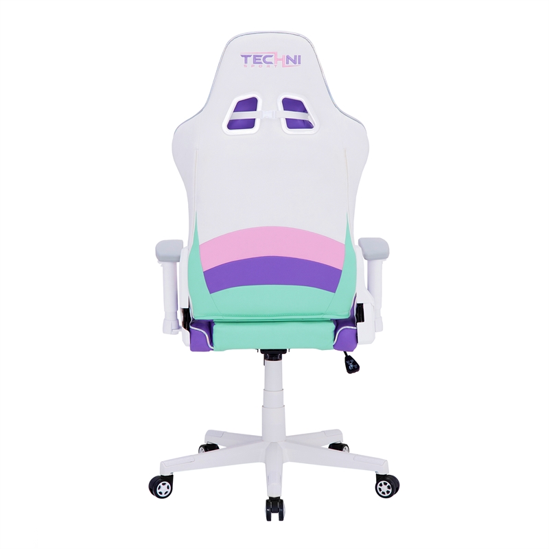 Techni Sport Polyurethane Fabric TS-42 Office-PC Gaming Chair in Kawaii