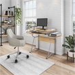 TECHNI MOBILI Cassandra Wood Comptuer Desk in Cherry