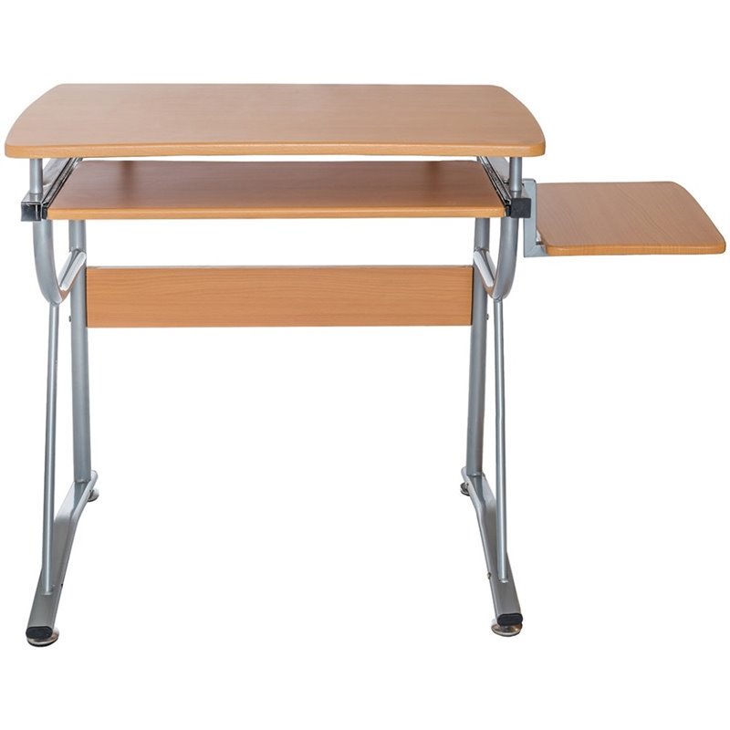 TECHNI MOBILI Cassandra Wood Comptuer Desk in Cherry