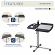 Ventura Mobile Laptop Stand in Graphite
