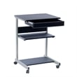TECHNI MOBILI Modus Metal Computer Student Laptop Desk in Graphite