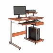 TECHNI MOBILI Conri Wood Computer Desk in Wood Grain