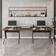 Techni Mobili Deluxe L-Shaped Desk with Inline Team Desk Option