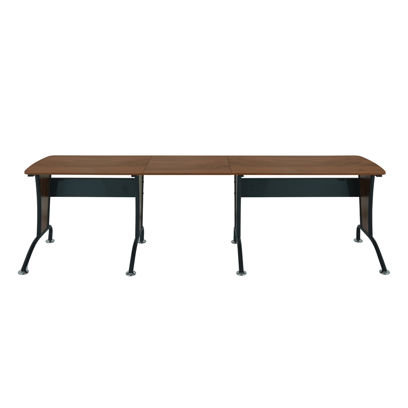 Techni Mobili Deluxe L-Shaped Desk with Inline Team Desk Option