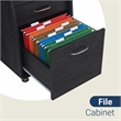 Techni Mobili Engineered Wood Computer Desk with Storage in Espresso