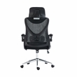 Techni Mobili Modern Mesh & Plastic Essential Ergonomic Office Chair in Black