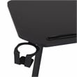 Techni Sport TS98D Gaming Desk with Shelf & Accessory Holders Black