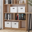 Set of 2 Collapsible Stackable Storage Box with Lids