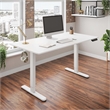 Techni Mobili 47.25in. W Electric Standing Desk - White