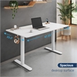 Techni Mobili 47.25in. W Electric Standing Desk - White