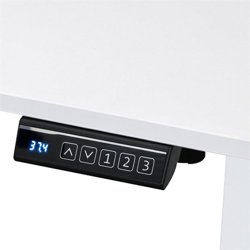 Techni Mobili 47.25in. W Electric Standing Desk - White