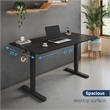 Techni Mobili 47.25in. W Electric Standing Desk - Black