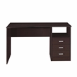 Techni Mobili Classy Computer Desk with 3 Drawers in Espresso