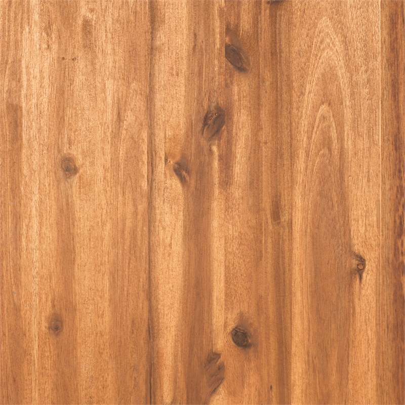 Natural Brown Acacia Wood Patio Bench 53