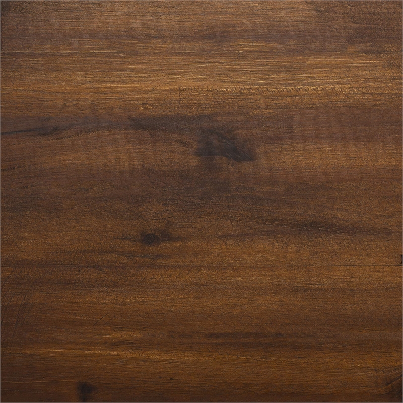 Acacia Wood Patio Bench in Dark Brown