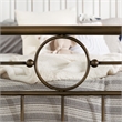 Antiqua Metal Pipe Queen Size Bed - Bronze