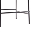 Walker Edison Curved Back Metal Counter Stool - Set of 2 - Ivory