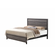 Global Furniture USA Kate Gray Wooden Bedroom King Bed