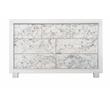 Global Furniture USA Santorini White Wooden 7-Drawer Dresser