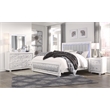Global Furniture USA Santorini White Solid Wood 2-Drawer Nightstand