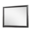 Global Furniture USA Jordyn Wood Large Scale Gray Mirror